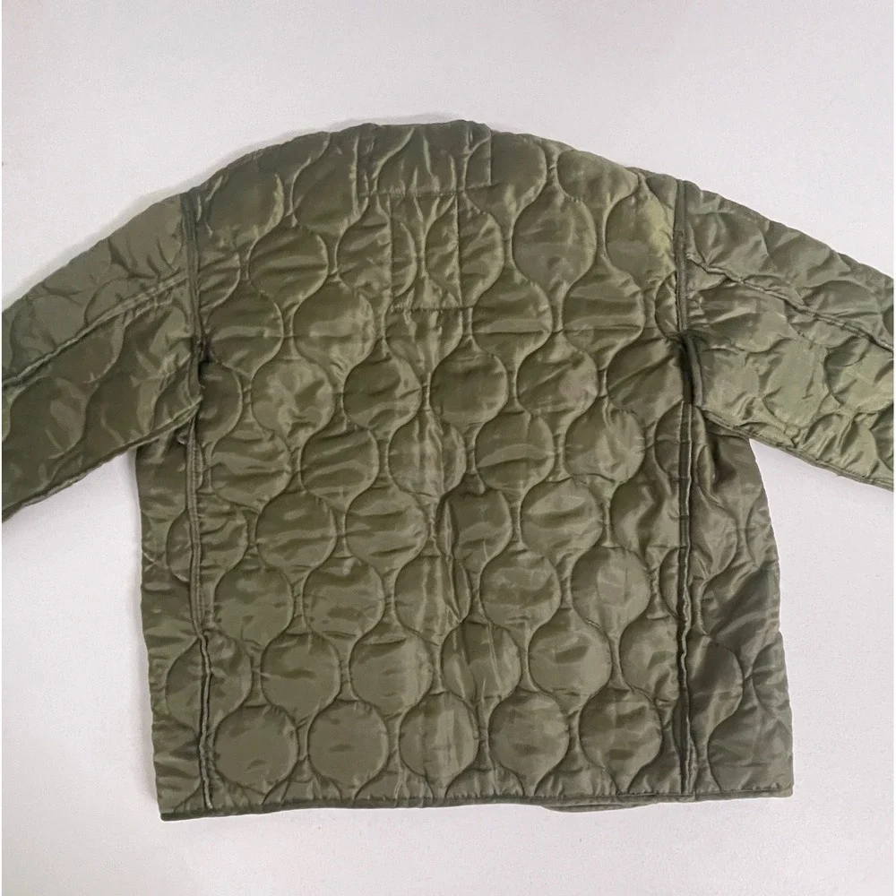 Rothco Ultra Force US Army Mens Field Coat Liner Olive Green Quilted XL Regular